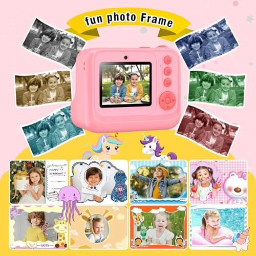 Z12 - Instant Print Camera 1080P Pink