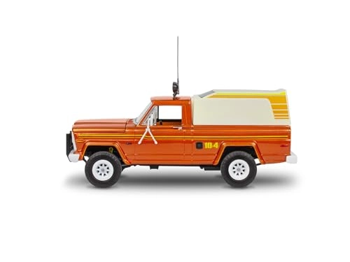 Jeep J-10 Pickup with Camper Top Model Kit (14568) - 1:25