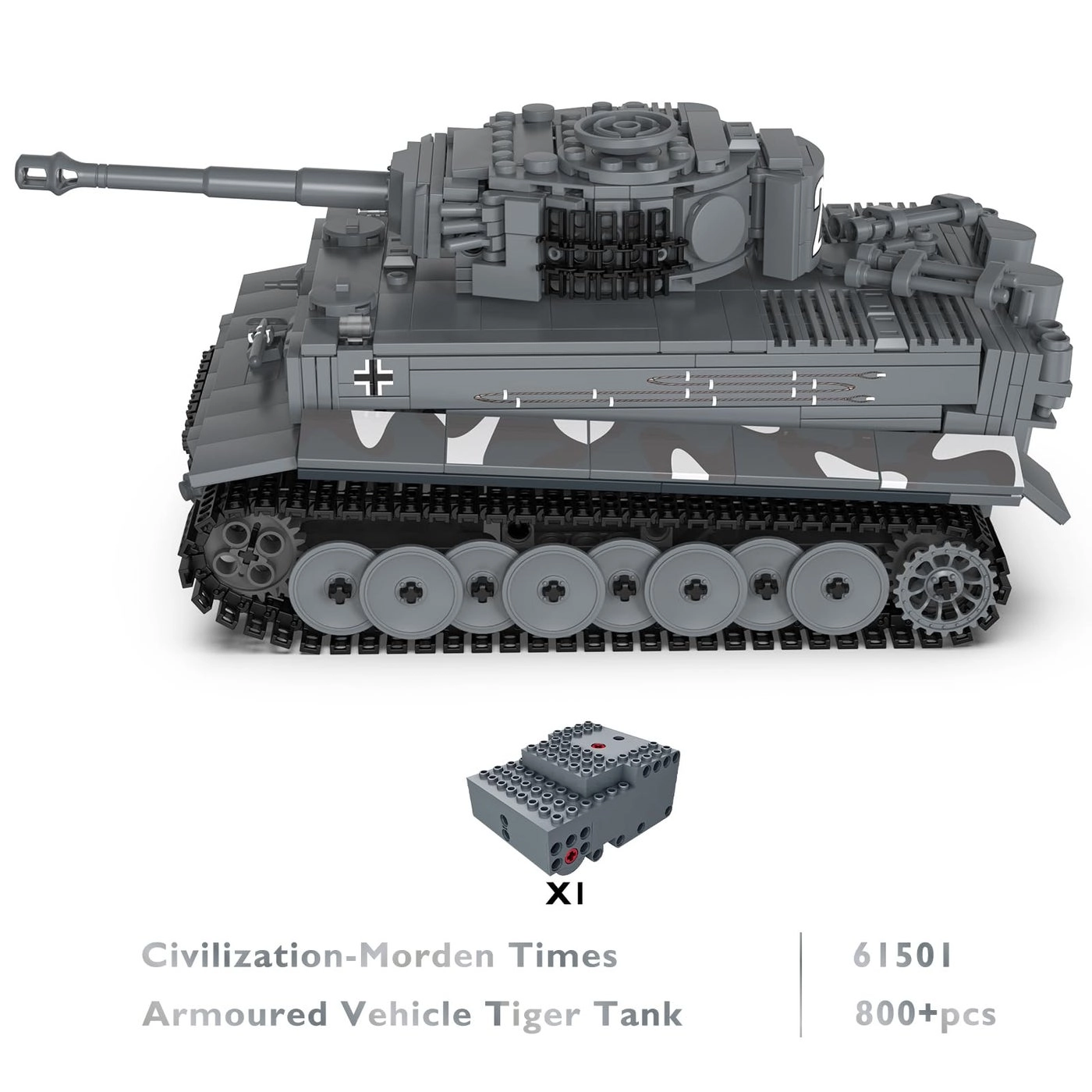 RC Tiger Tank (61501) - WW2 Armed