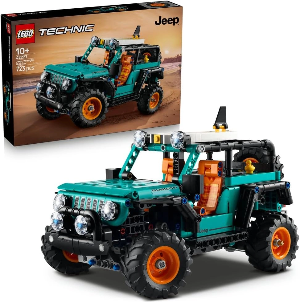 LEGO Technic Jeep Wrangler Rubicon (42227) - V6 Engine Steering Suspension