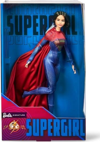 Supergirl Doll - Collectible The Flash Movie Certificate of Authenticity