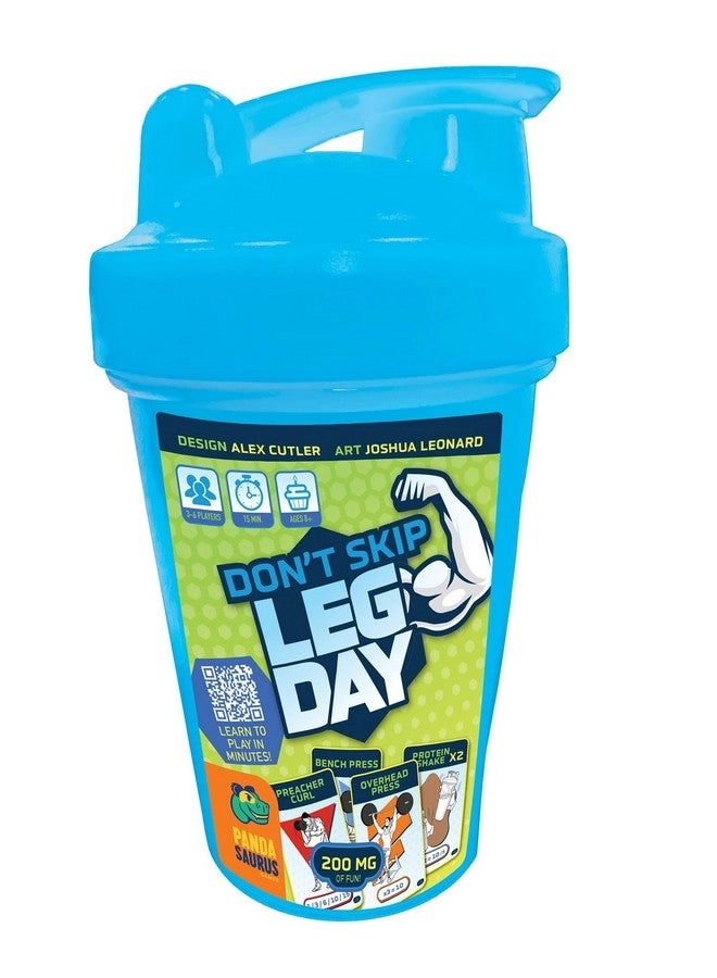 Pandasaurus Games Don't Skip Leg Day - Card Game Gym-Themed Strategy