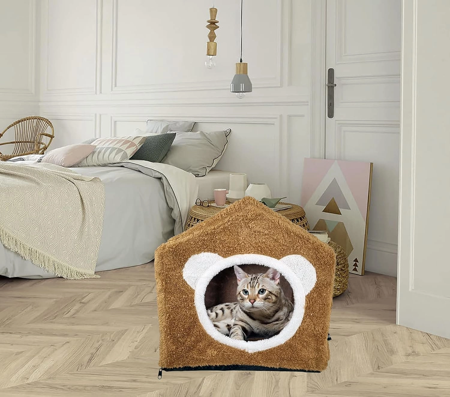 Pet bed - polyester fiber