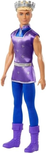 Ken Doll - Fairytale Blonde Gold Crown Ages 3+