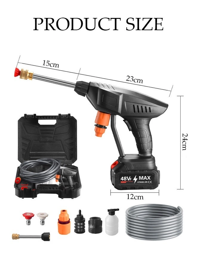 JC03493CY - High Pressure Washer Handheld Cordless