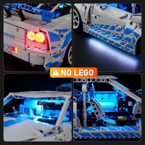LED Light for Lego 42210 - 2-Fast-2 Furious Nissan Skyline GT-R (R34) Speedster