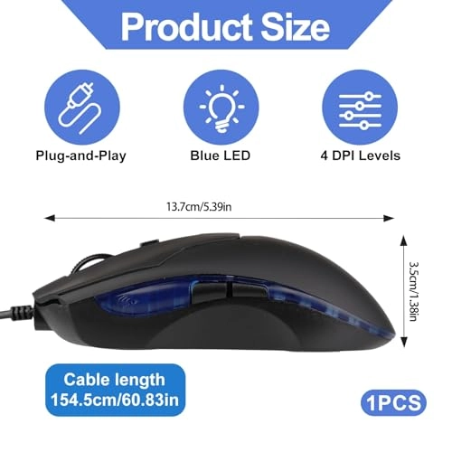 Silent Mouse - USB-C Wired