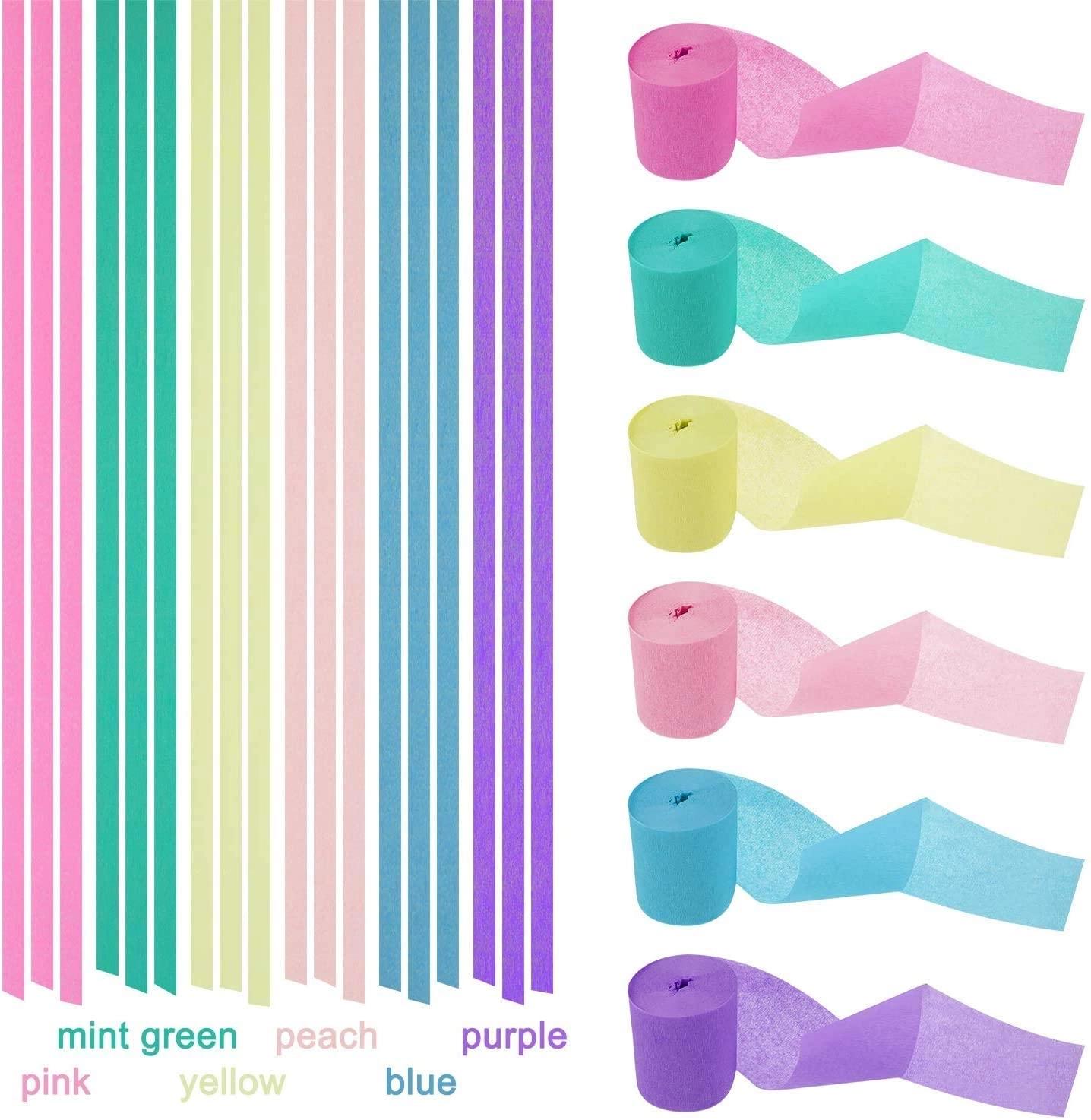 Pastel Balloons + Balloon Arch Kit - 104 Pcs Birthday Unicorn Party Baby Shower
