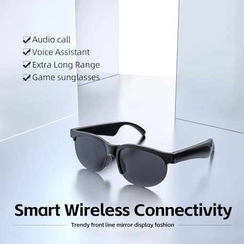 AI Translation Smart Glasses - 144 Language Dual HD Microphones