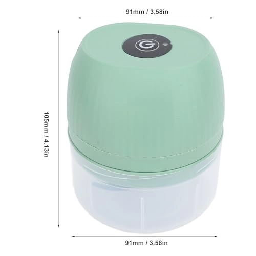 Mini Electric Garlic Chopper - 250ml USB Rechargeable