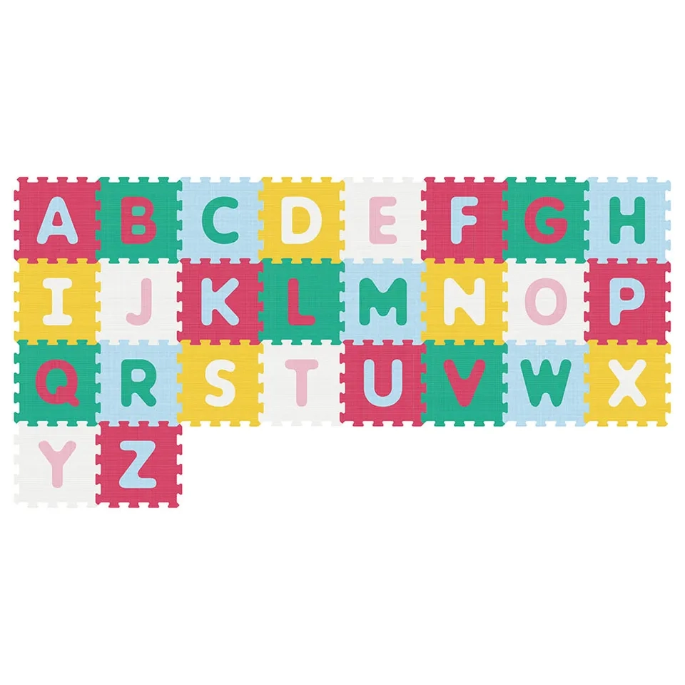 Antibacterial Alphabet Puzzle Mat - 10 Months 26pc
