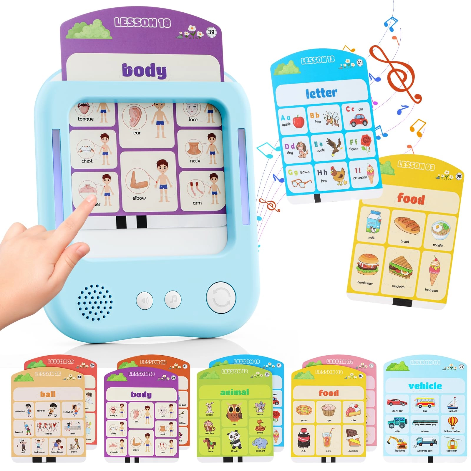 Hbaid Learning Tablet - 2 years-5 years Alphabet