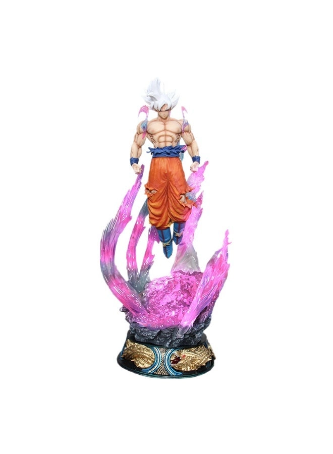 Generic Ultra Instinct White-Haired Goku - 25cm