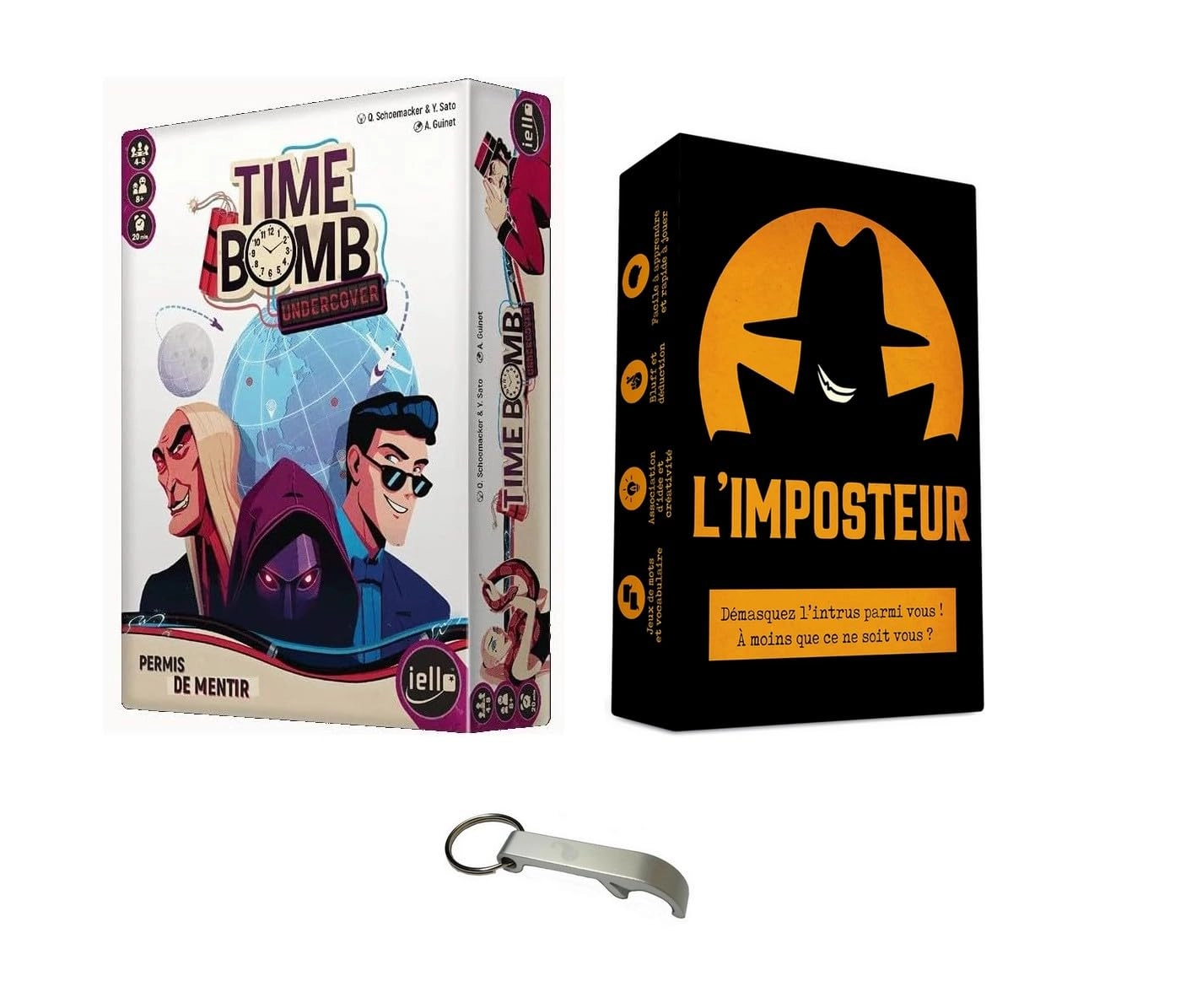 Blumie Shop Time Bomb Undercover + The Imposteur + Bottle Opener (French)