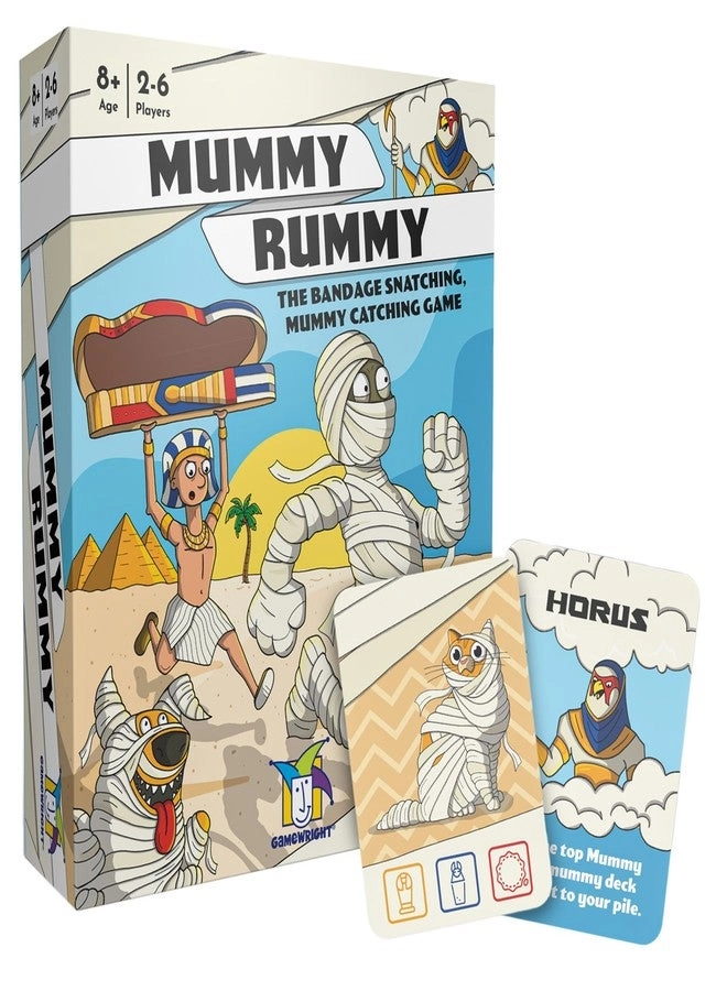 Gamewright Mummy Rummy: 30th Anniversary Edition - Card Game