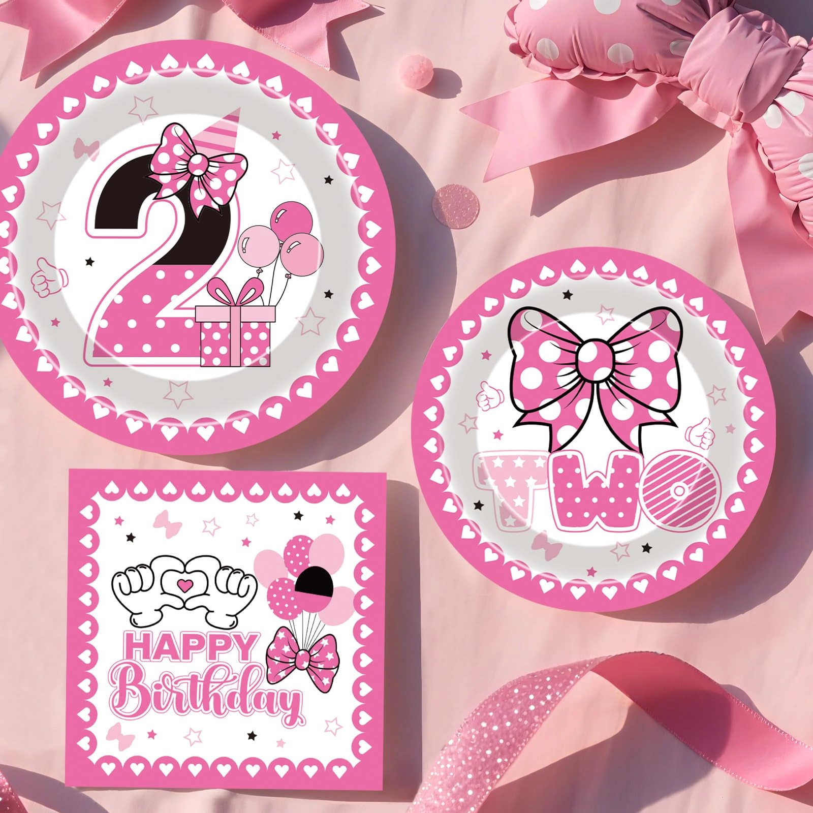 Oh Twodles Party Decorations - 96 Count Birthday