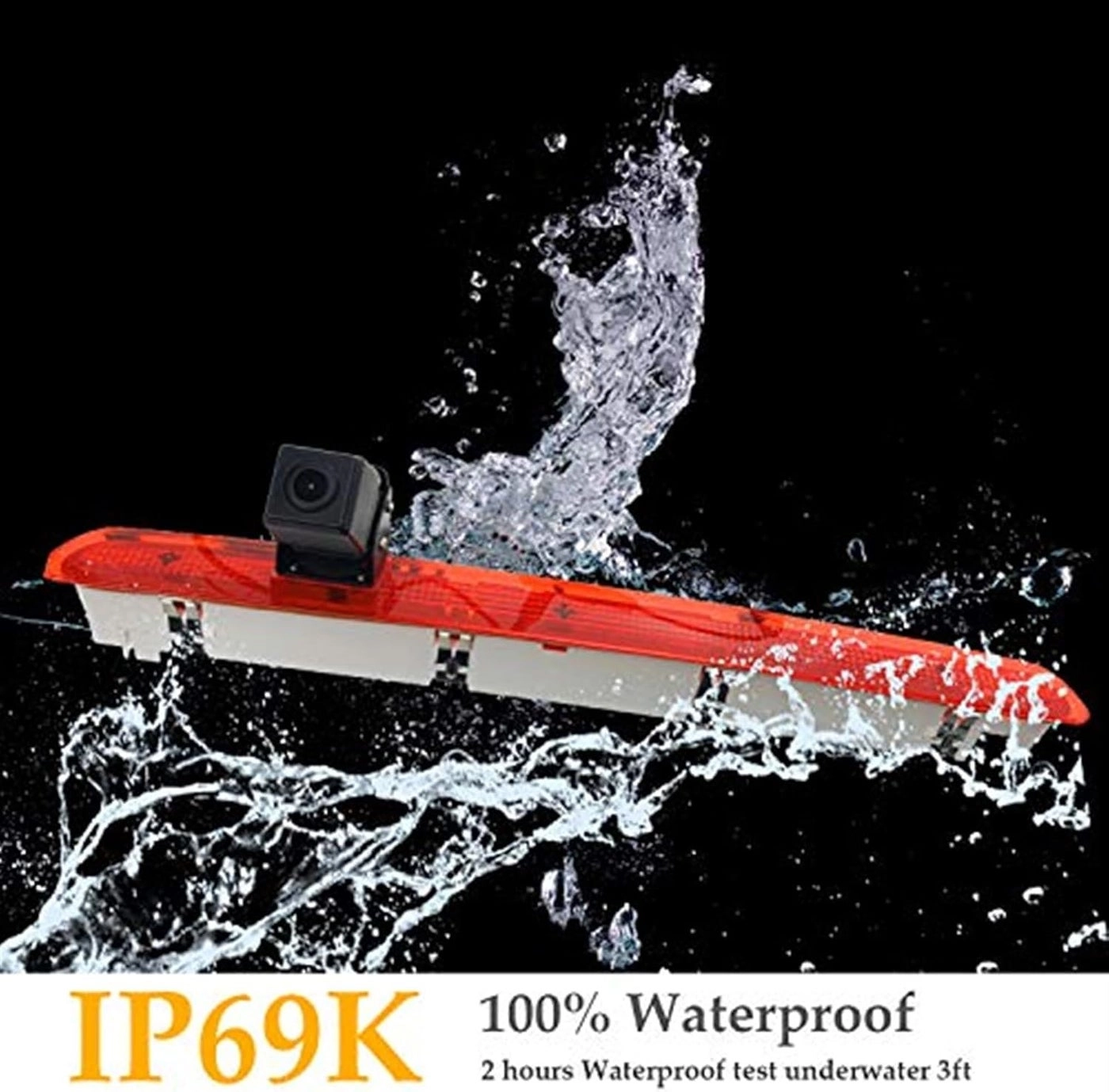 Brake Light Camera - Night vision HD 720P