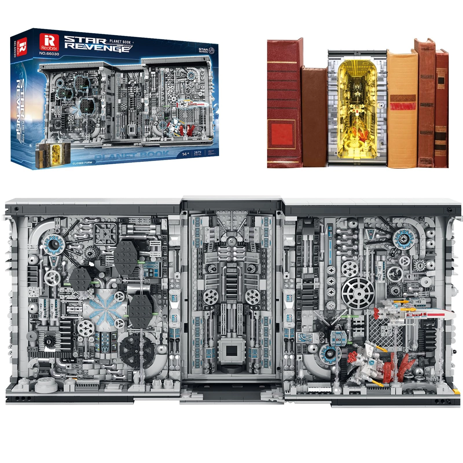 Reobrix Star Planet Booknook