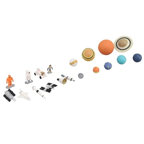 Space Figurine Planets Model - 19 pieces Space