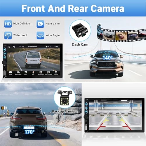 Double Din Car Stereo - 1280P