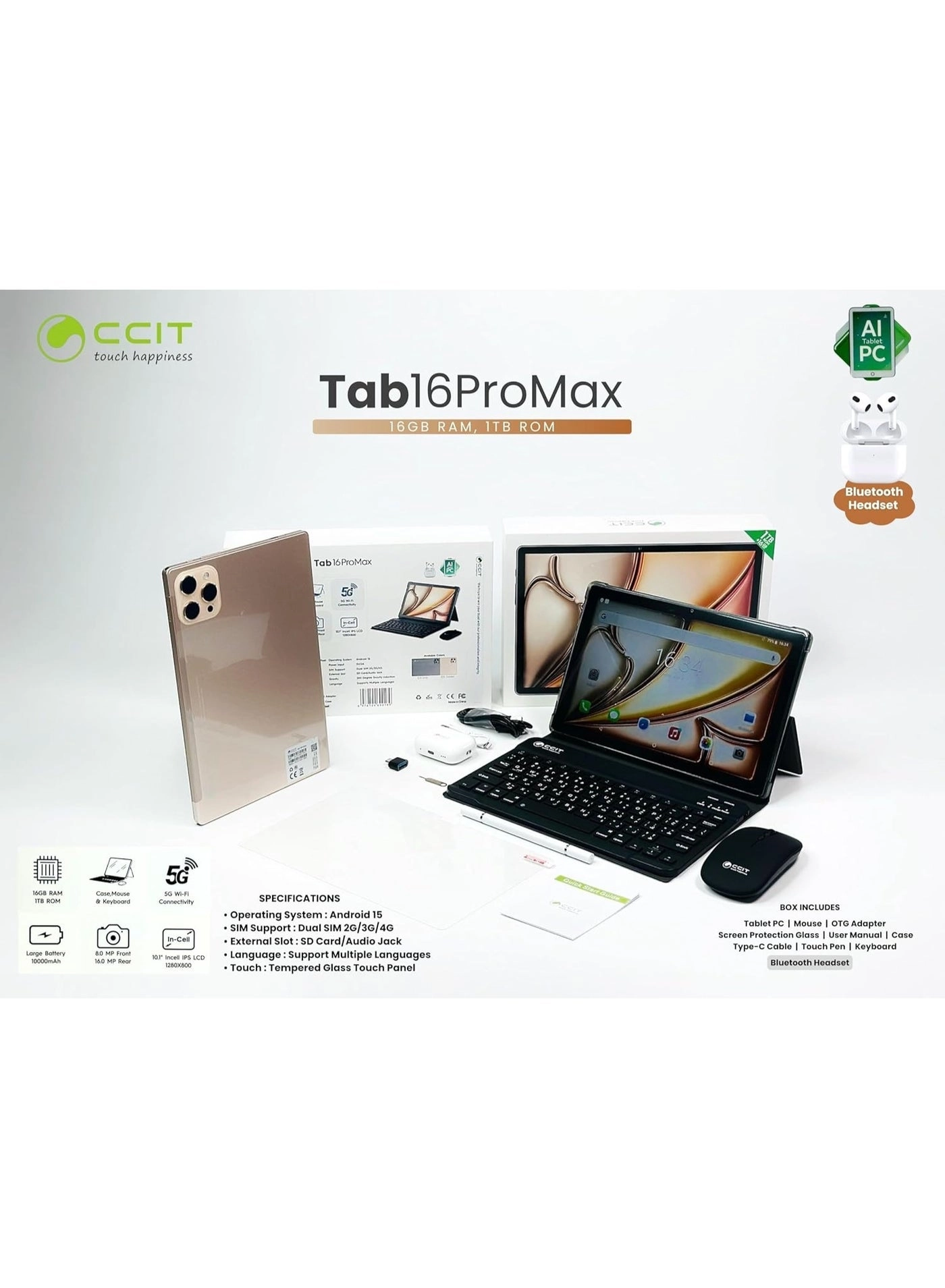 Tab 16 Pro - 1TB 10.1"