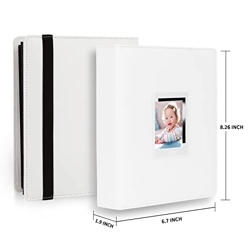 2x3" 288 Pockets Faux Leather Photo Album