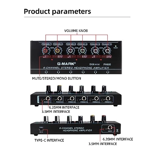 DG6 - 6 Channels Stereo Ultra-Compact