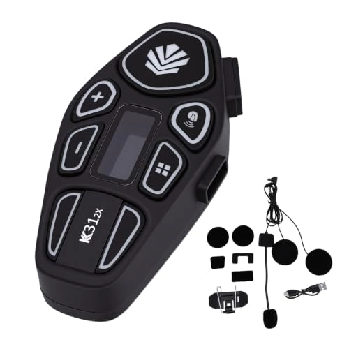 Motorcycle Helmet Bluetooth Headset - Bluetooth 6.0 In Ear