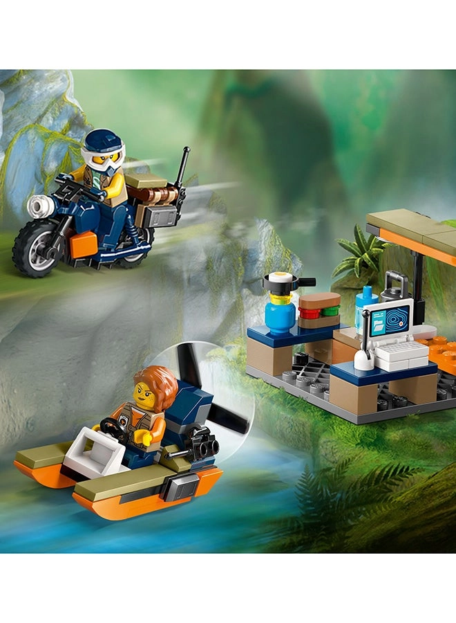 City Jungle Explorer Helicopter at Base Camp (60437)