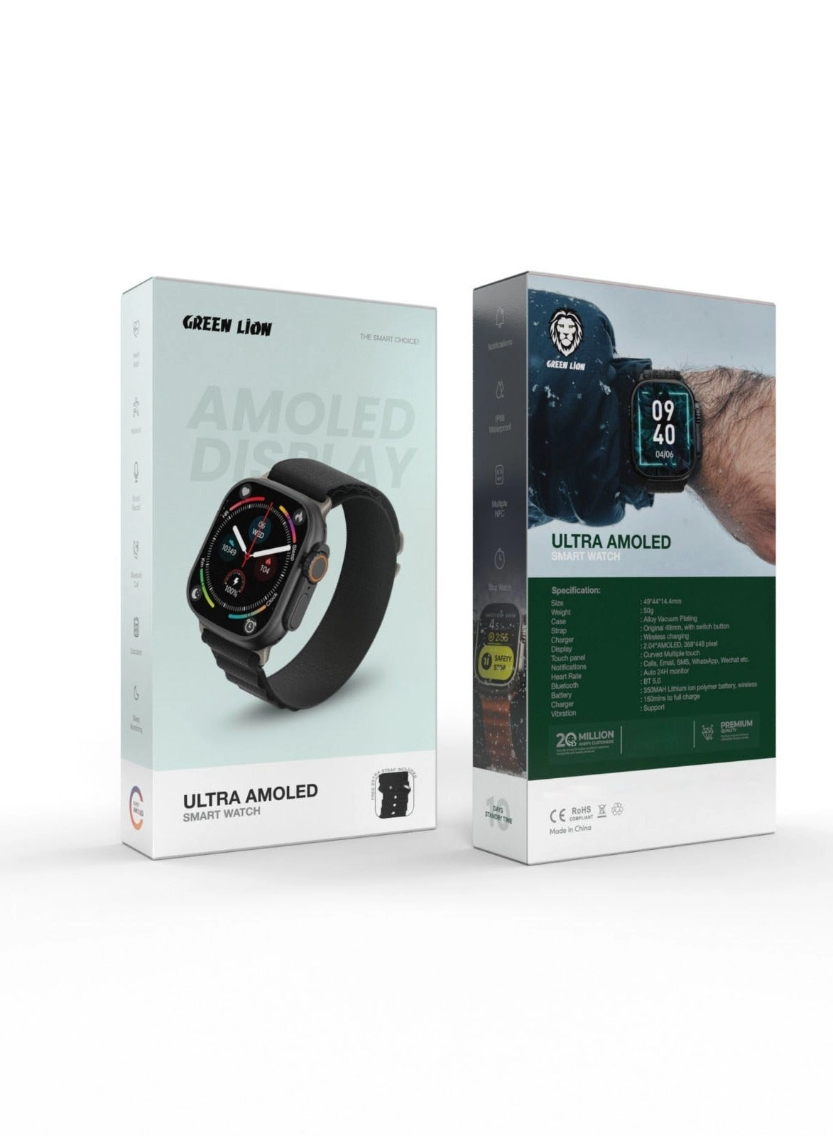 Ultra Amoled Smart Watch 49mm Alloy