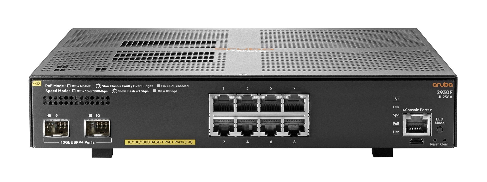 HPE JL258A#ACC 8-ports