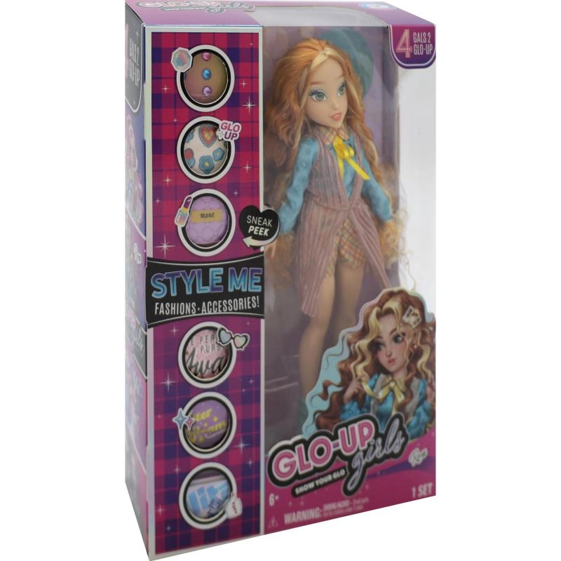 GLO-UP girls Rose W2 Doll - Plastic Assorted Color Ages 4+