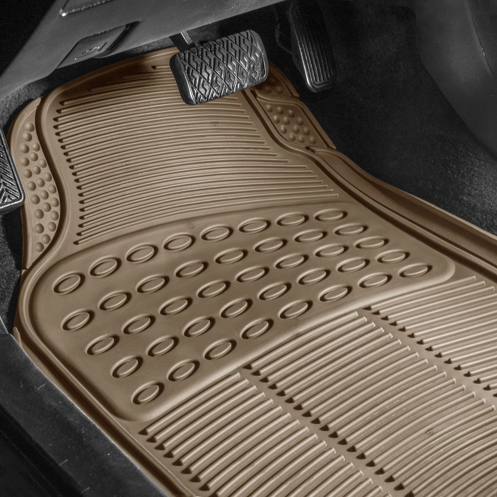 Climaproof Trimmable Non-Slip Vinyl Floor Mats - Universal Fit
