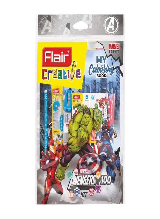 Flair Creative Series Marvel Avengers Stationery Kit - 34