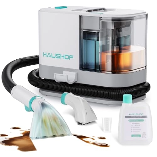 HAUSHOF Portable Carpet Spot and Upholstery Cleaner Machine