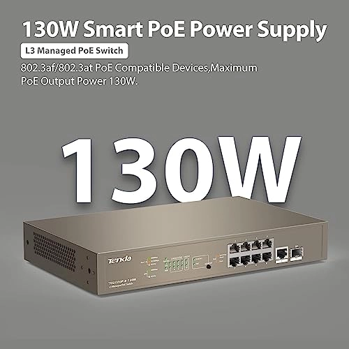 TEG5310P-8-150W 10-ports