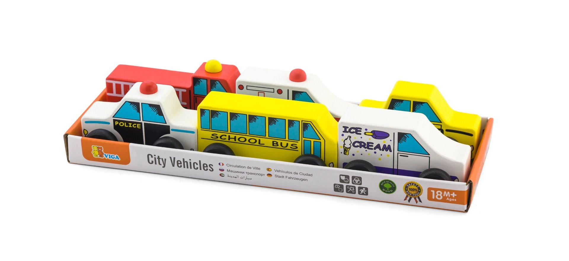 City Vehicles - 6pcs
