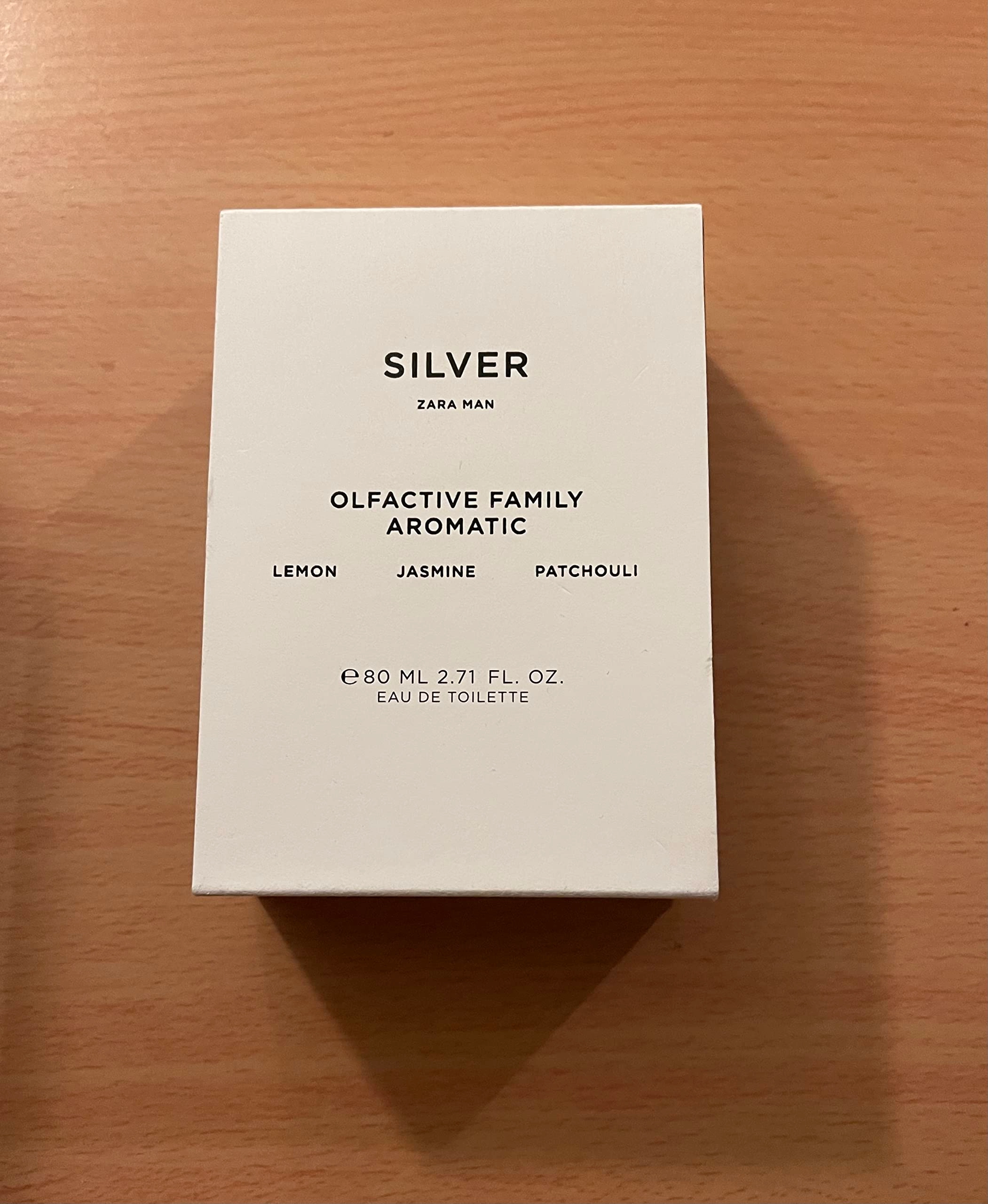 Zara MAN SILVER Eau de Toilette 80ml