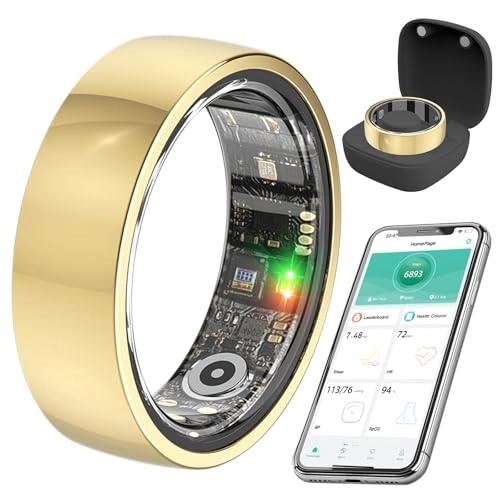 Smart Health Ring - Blood Pressure Monitor Heart Rate Blood Oxygen