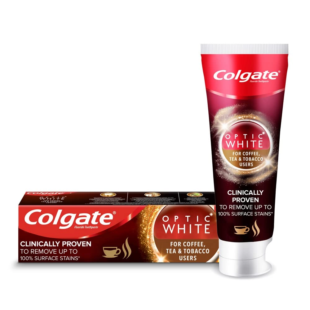 Optic White Coffee, Tea & Tobacco Users Toothpaste 75ml