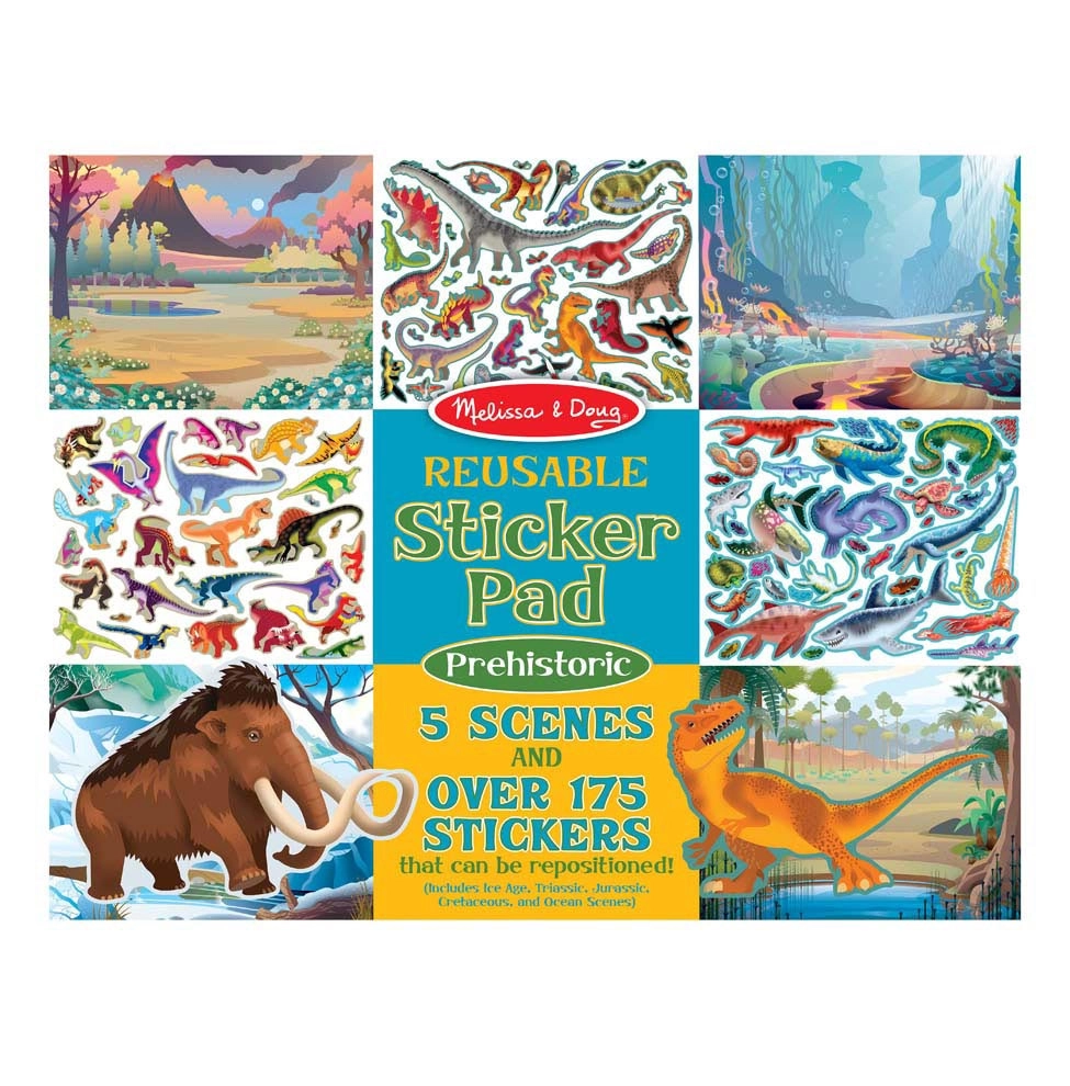 Dinosaur Activity Sticker Book 200 pcs