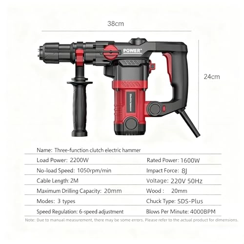 Hammer Drill - 1600 W