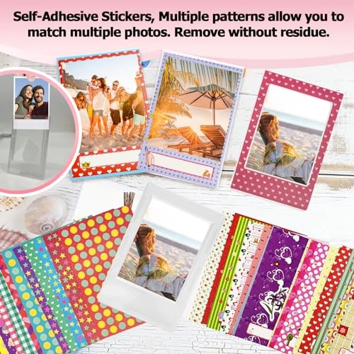 Camera Accessories Compatible with Instax Mini 12 / Mini 11 / Mini 9 - Leather Camera Bag Photo Album Bundle