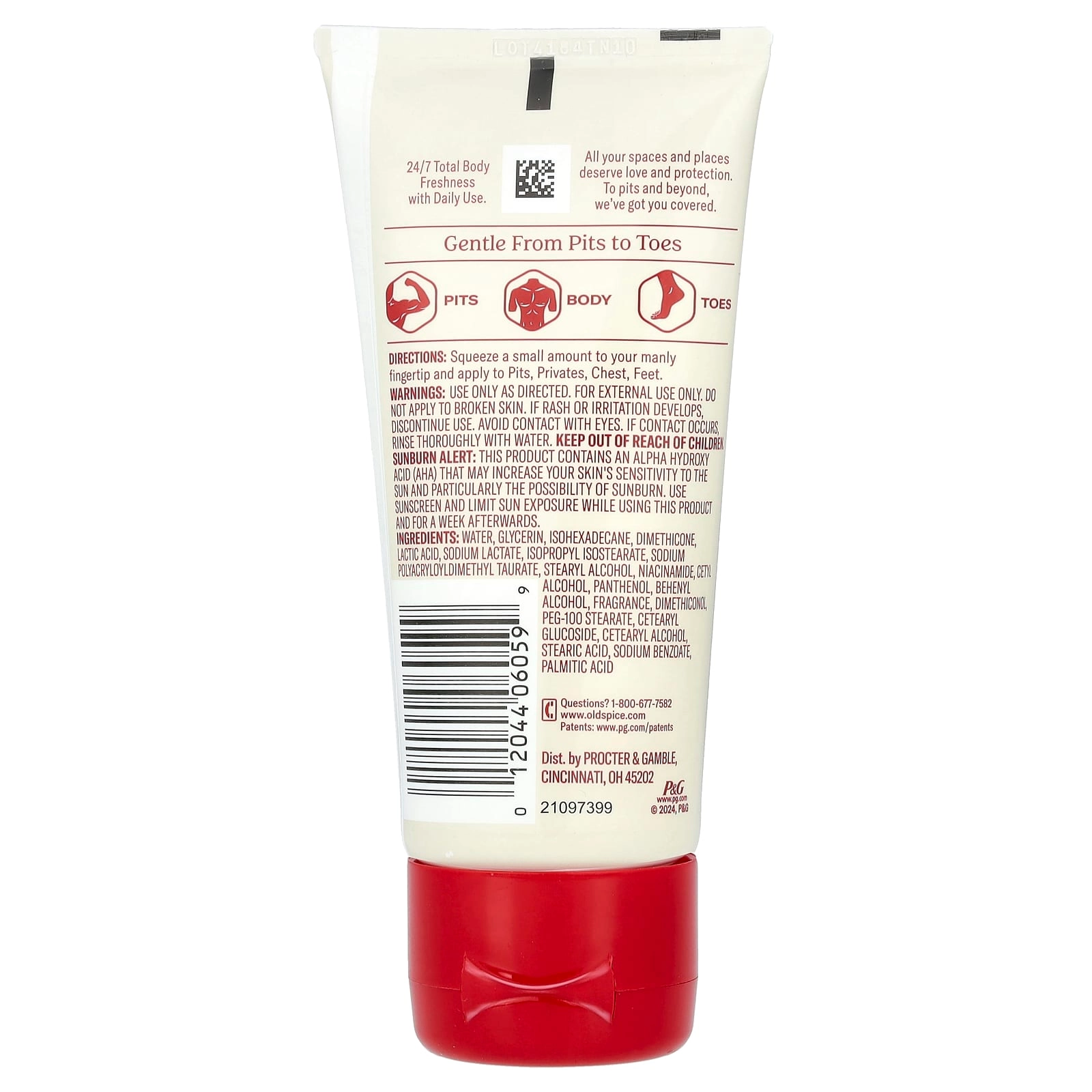 Aluminum Free Deodorant - Fiji with Palm Tree 3.0 Ounce
