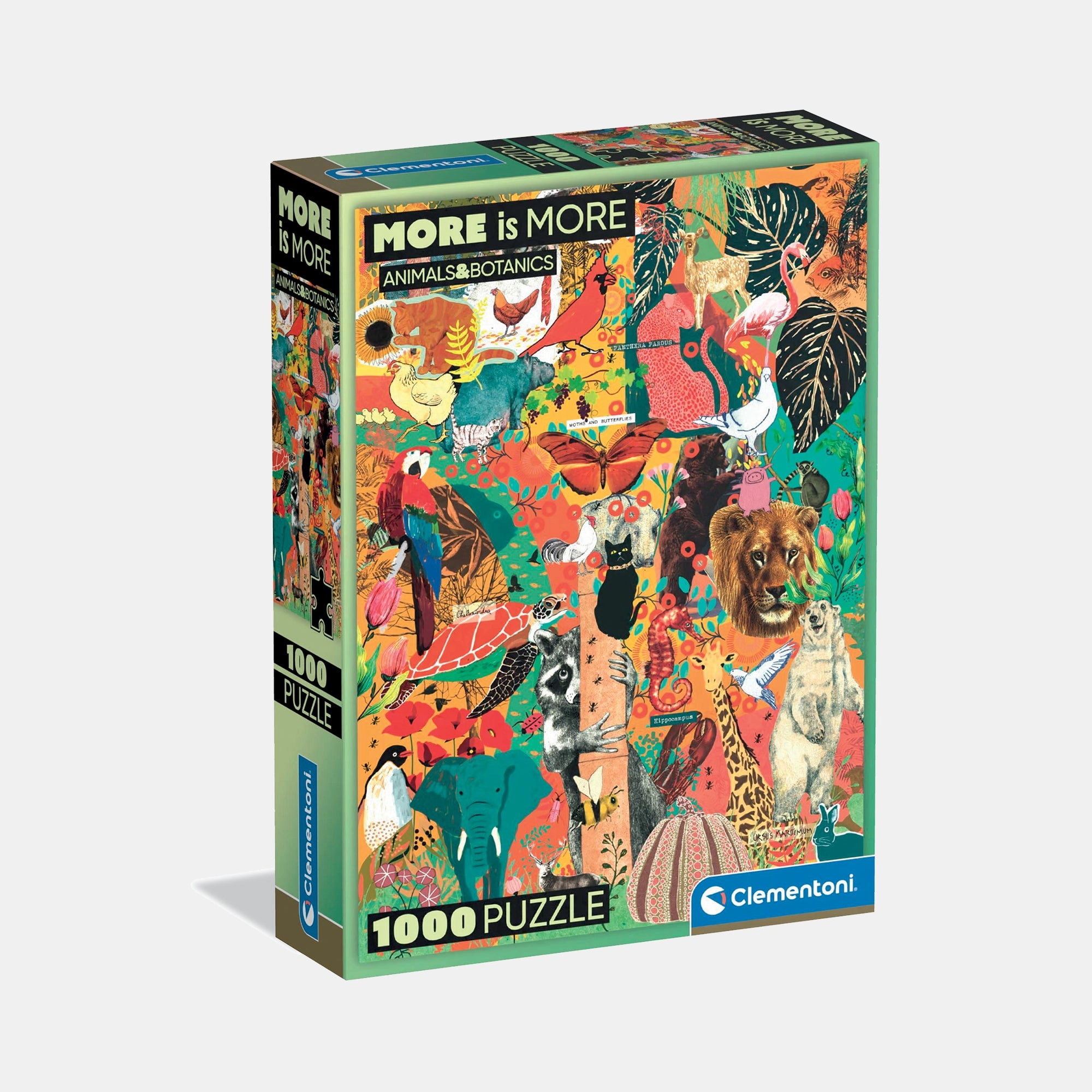Clementoni Animal & Botanics Puzzle (B378098) - 1000 pcs