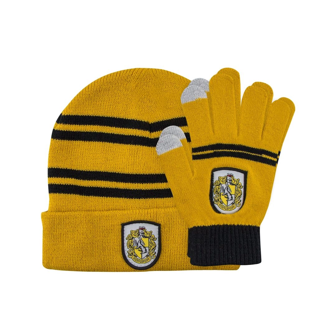 CINEREPLICA Beanie + Gloves - Hufflepuff kids One size (kids)