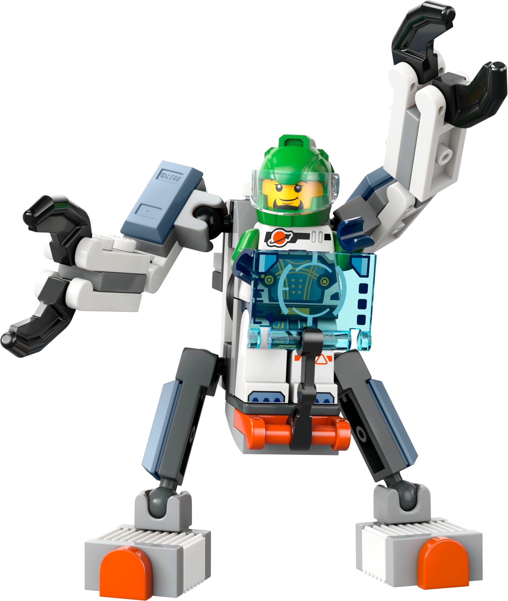 LEGO Recruitment Bags Space Science Mech (30694) - Astronaut Minifigure Articulated Mech