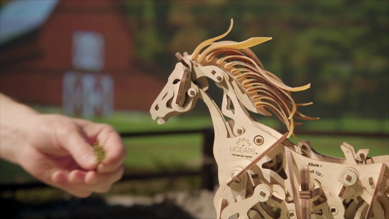 Horse Puzzle - 410-Part 3D Wooden