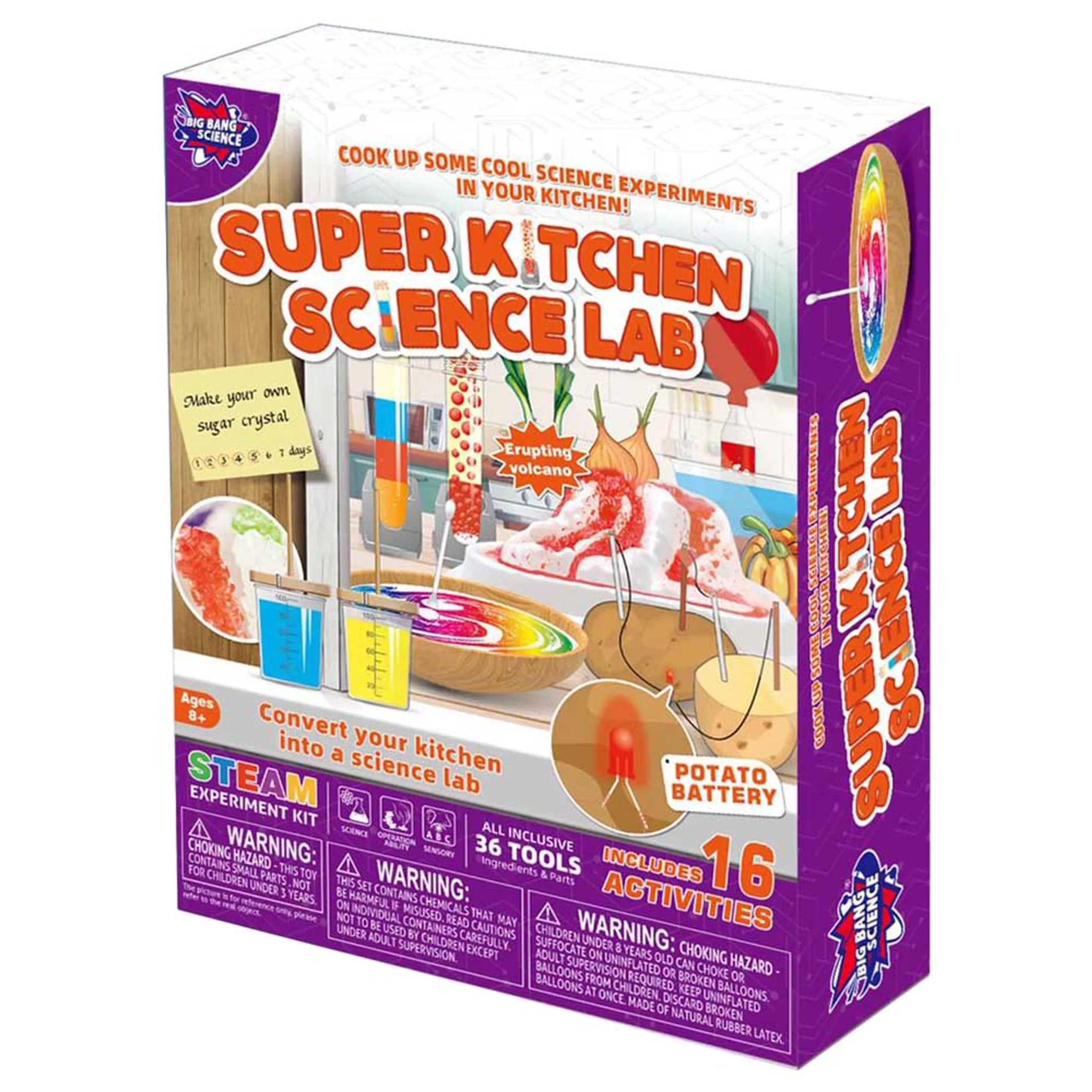 BrainGiggles Super Kitchen Science Lab Kit