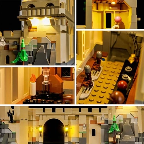 Lighting Kit 76447 - ABS for LEGO Hogwarts Castle: Flying Lessons 76447 less than 5V